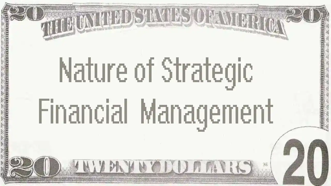 Nature of Strategic Financial Management-Scope and Nature of Strategic Financial Management in Points