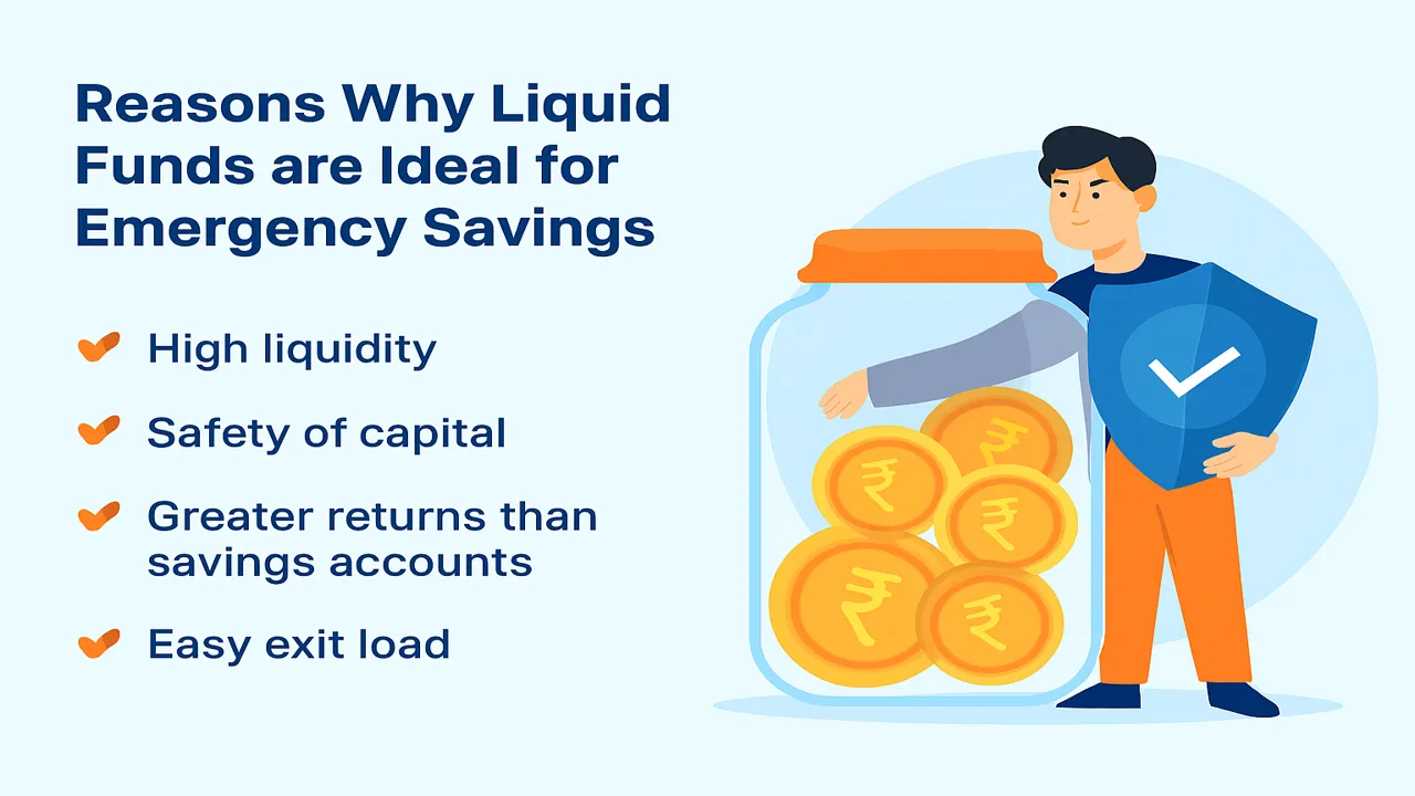 Top 5 Reasons Why Liquid Funds are Ideal for Emergency Savings