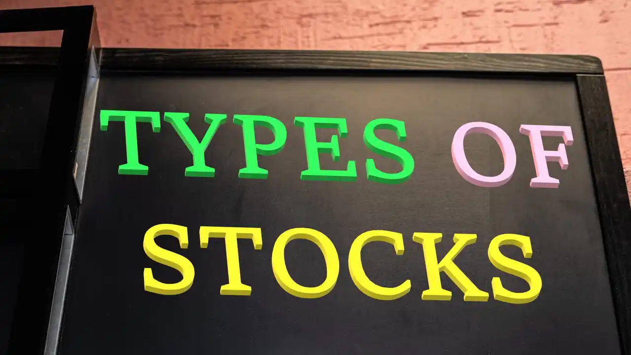 Types of Stocks-Different Types of Stocks-Types of Shares in a Company-Classifications-Categories of Stocks-FinancePlusInsurance