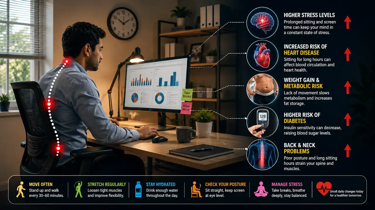 Why Your Desk Job Might Be Quietly Changing Your Health Risk